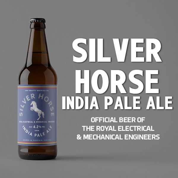 Beer Bottle Mock-Up - Two Bottles. Blank Label