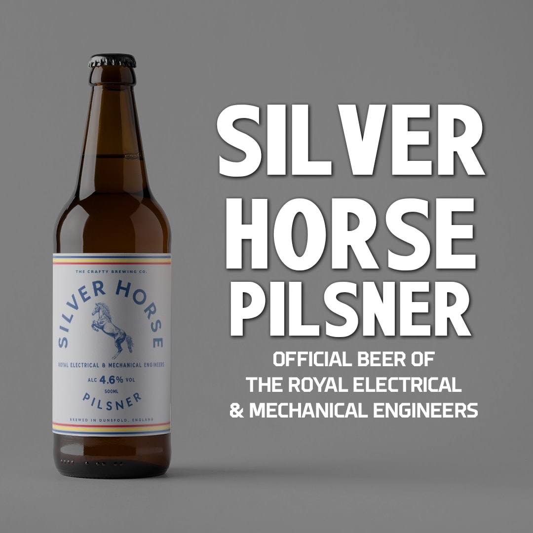 Beer Bottle Mock-Up - Two Bottles. Blank Label