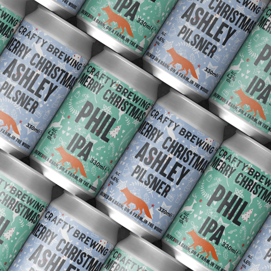 Xmas Custom Can