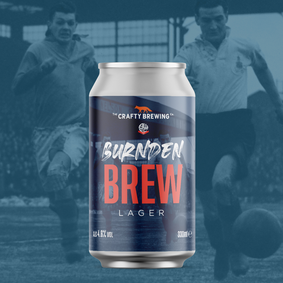 burnden brew lager 330ml Can