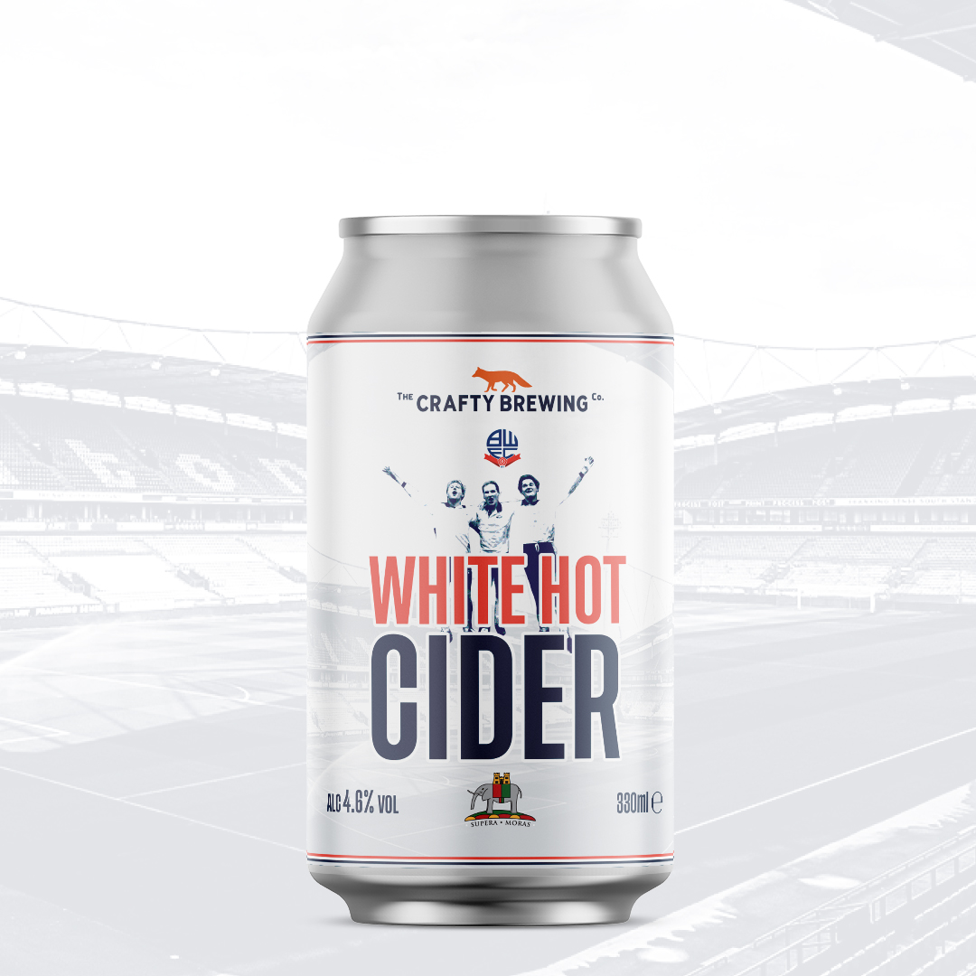 white hot cider 330ml Can